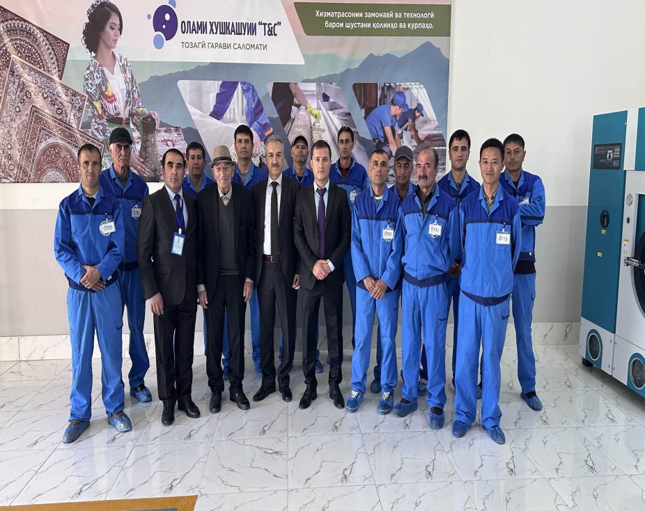 Proyecto de lavandería comercial en Tayikistán