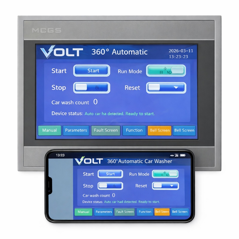 touchless car wash system